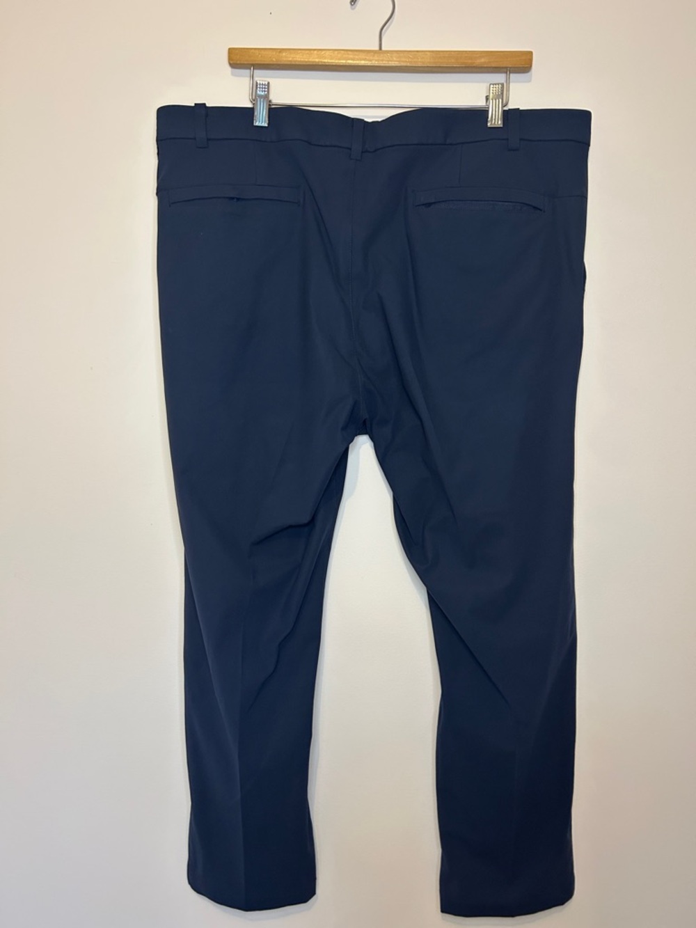Lululemon ABC Classic-Fit Trouser Men’s 40 Navy Warpstreme Stretch Dress Pants - Picture 3 of 8